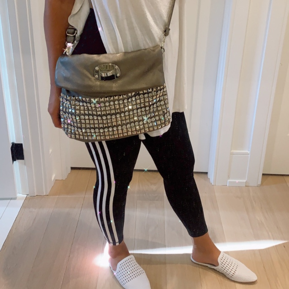 Large SPARKLE crossbody/clutch/fanny pack purse